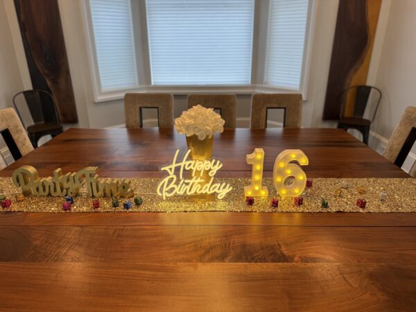 Birthday Tablescape Kit Ideas, Customizeable Sweet Birthday