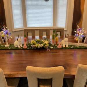 Customizeable Easter Themed Tablescape Kit, Spring Tablescapes, Floral Easter Table Decor, Simple Spring Decor Ideas