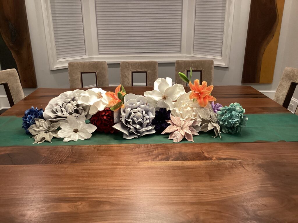 Customizeable Mother's Day Flower Themed Tablescape Kit, Spring Tablescapes, Spring Decor Ideas, Mother's Day Table Styling Ideas and Centerpiece
